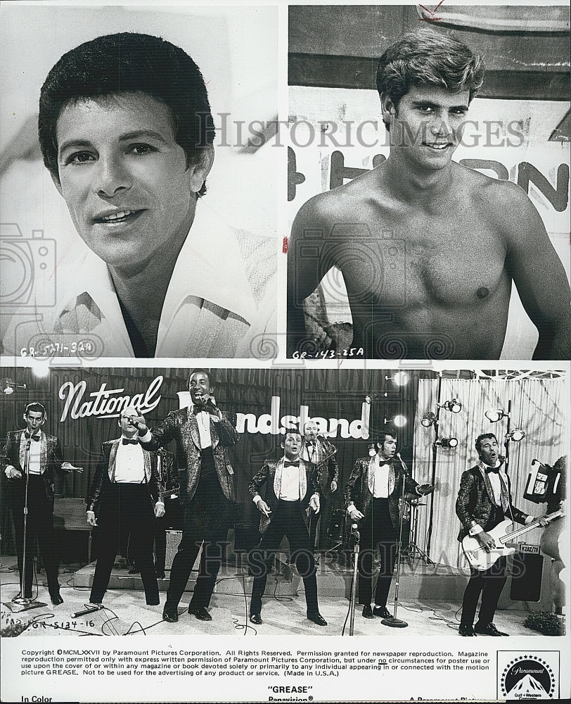 1978 Press Photo Scenes from &quot;Grease&quot; - Historic Images