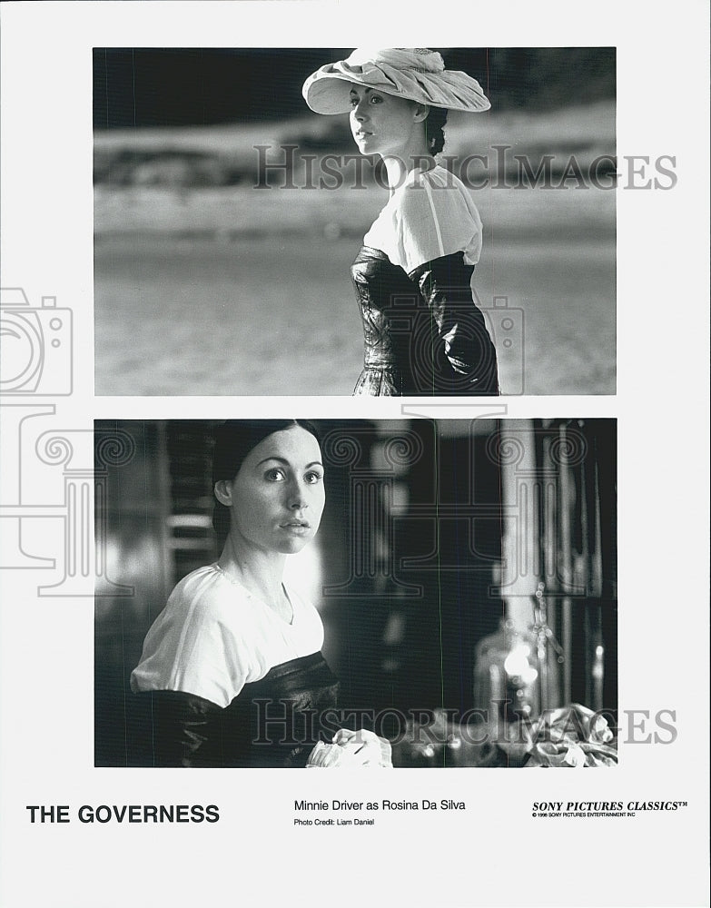 1998 Press Photo Minnie Driver "The Governess" - Historic Images