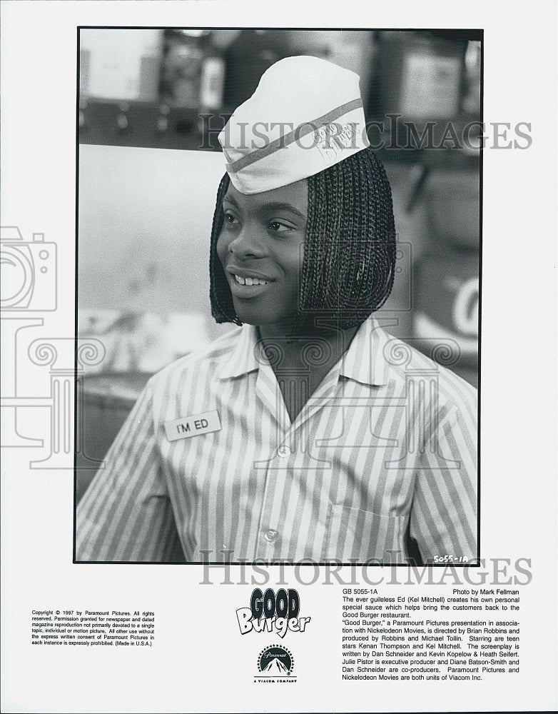 1997 Actor Kel Mitchell In Comedy Film &quot;Good Burger&quot; Paramount Films-Historic Images