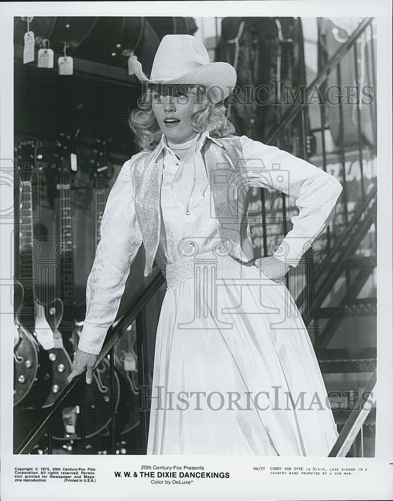 1975 Press Photo "WW & The Dixie Dancekings"Conny Van Dyke - Historic Images