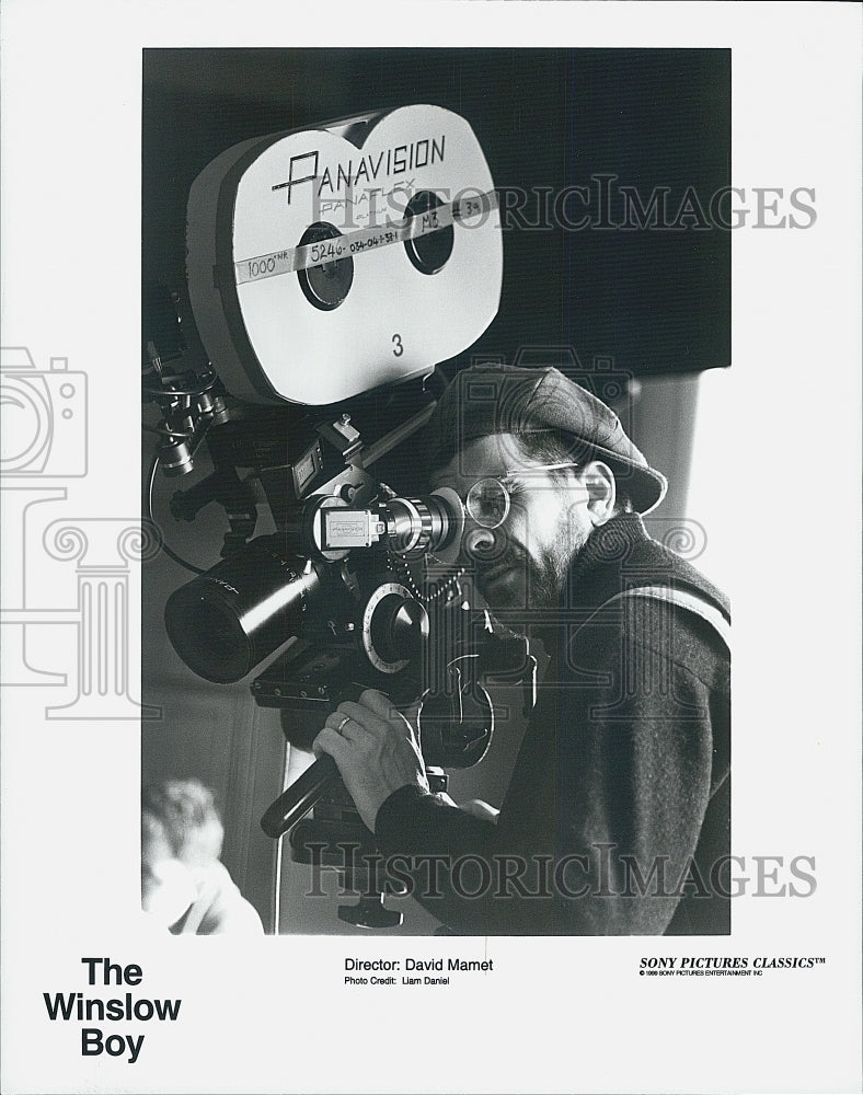 1999 Press Photo David Mamet Director Of Drama Film &quot;The Winslow Boy&quot; - Historic Images