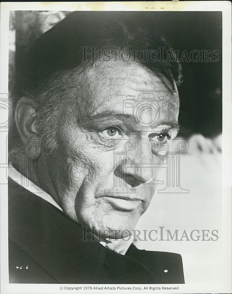 1978 Press Photo Richard Burton in a Allied Artists Pictures Corp film - Historic Images