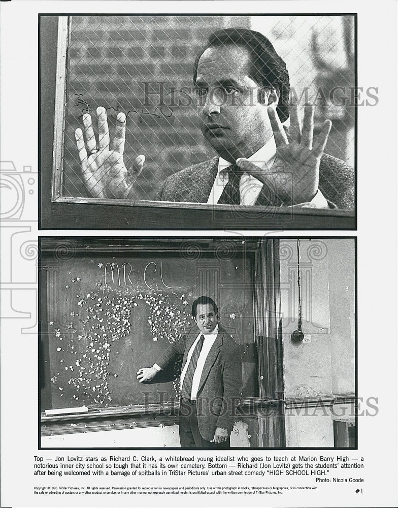 1996 Press Photo "High School High" starring Jon Lovitz - Historic Images