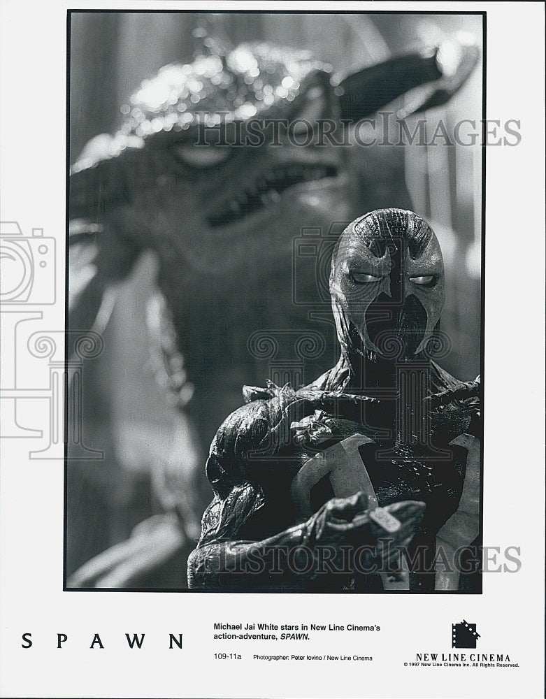 1997 Press Photo  "Spawn" starring Michael Jai White - Historic Images