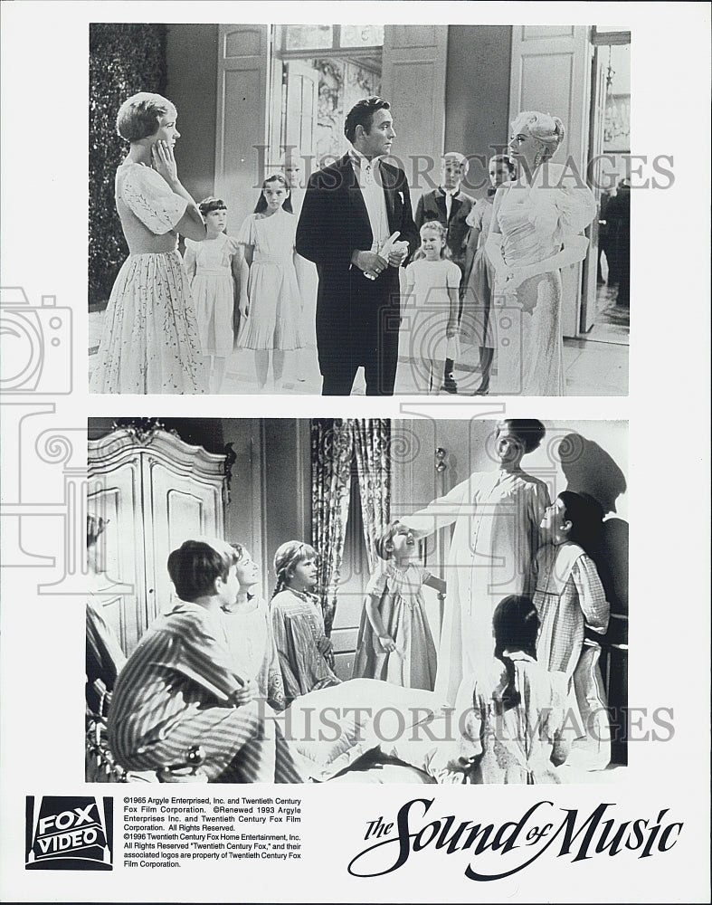 1965 Press Photo "The Sound of Music" Scenes - Historic Images