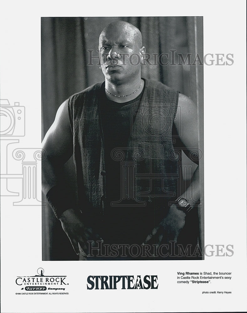 1996 Press Photo Striptease&quot; Ving Rhames stars - Historic Images