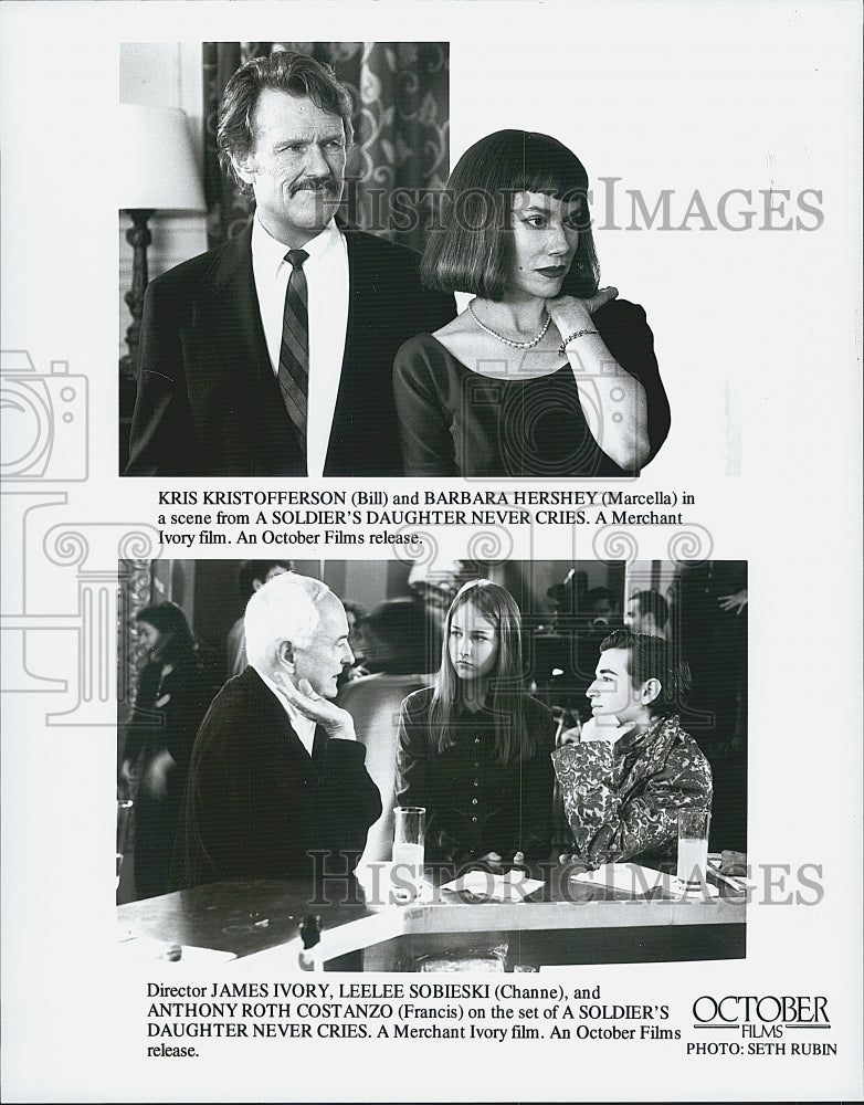 1998 Press Photo  "A Soldier's Daughter Never Cries" LeeLee Sobieski, - Historic Images