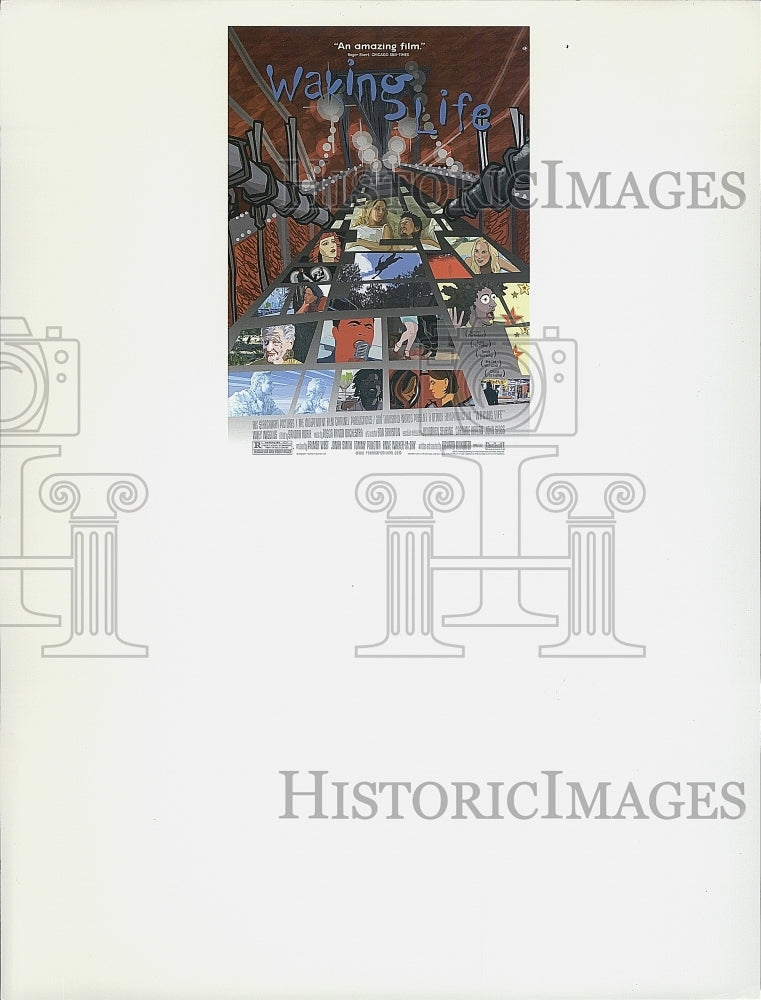 2001 Press Photo The Movie "Waking Life" - Historic Images
