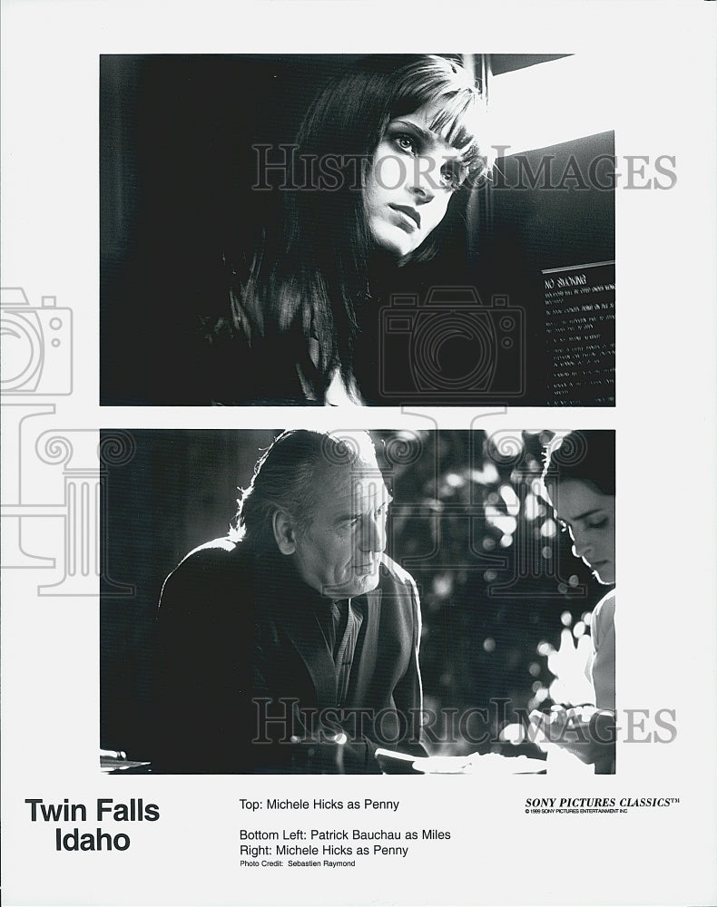 1999 Press Photo &quot;Twin Falls Idaho&quot; Michele Hicks,Patrick Bauchau - Historic Images