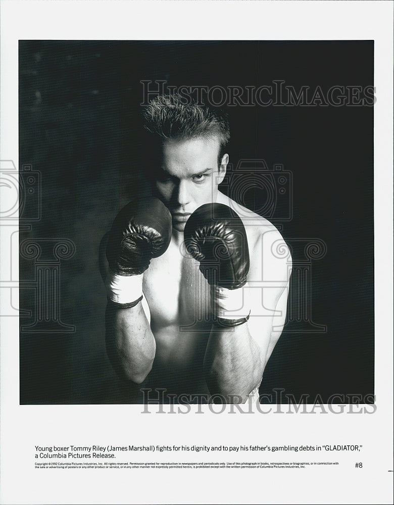 1992 Press Photo "Gladiator" James Marshall stars - Historic Images