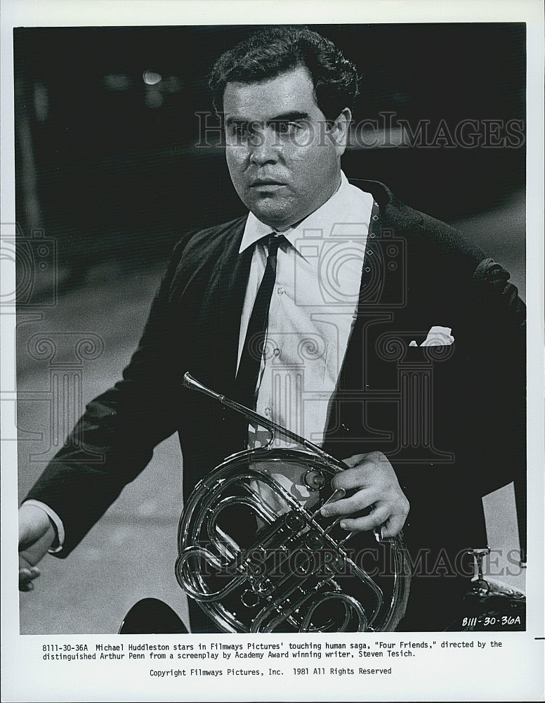 1981 Press Photo  "Four Friends" starring Michael Huddleston - Historic Images