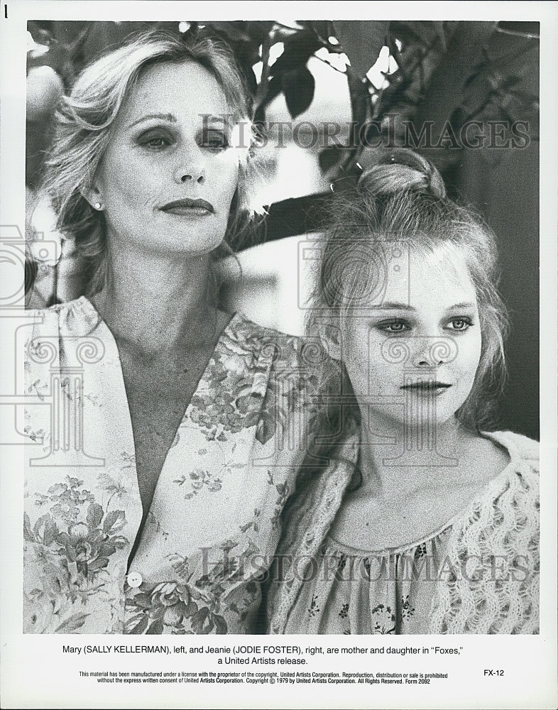 1979 Press Photo  "Foxes"Sally Kellerman ,Jodie Foster - Historic Images