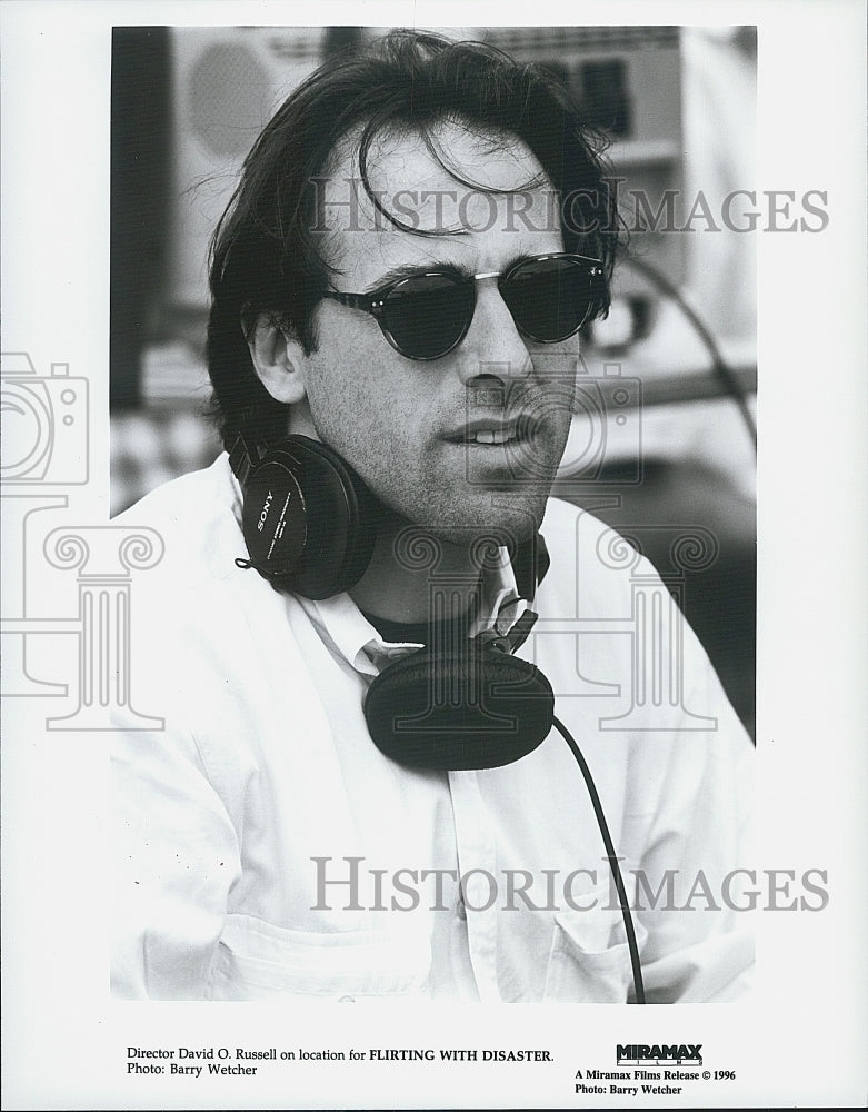 1996 Press Photo &quot;Flirting With Diaster&quot; director David O. Russell - DFPG71875 - Historic Images