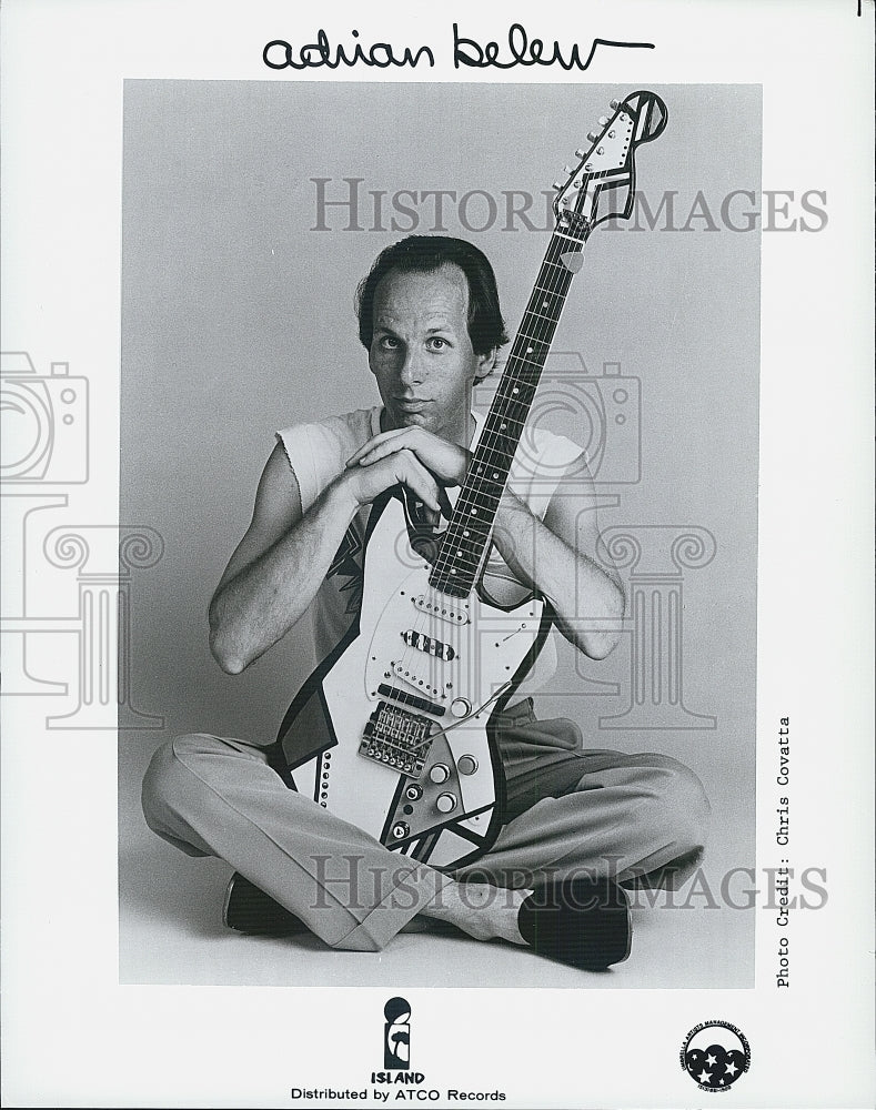 Press Photo Musician Performer Adrian Belew - Historic Images