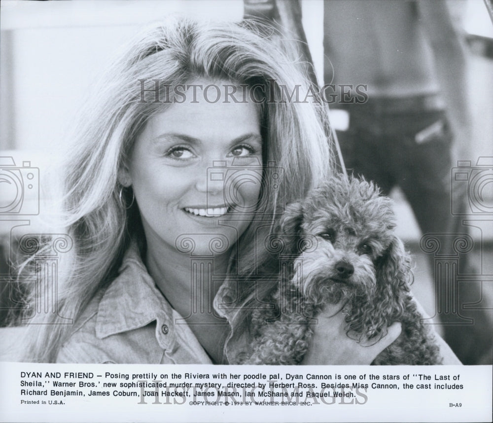 1973 Press Photo Dyan Cannon &quot;The Last Of Sheila&quot; - Historic Images