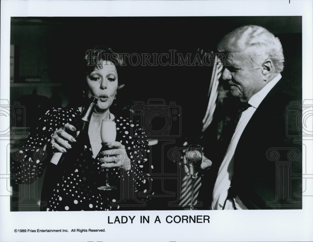1989 Press Photo A scene from &quot;Lady In A Corner&quot; - Historic Images