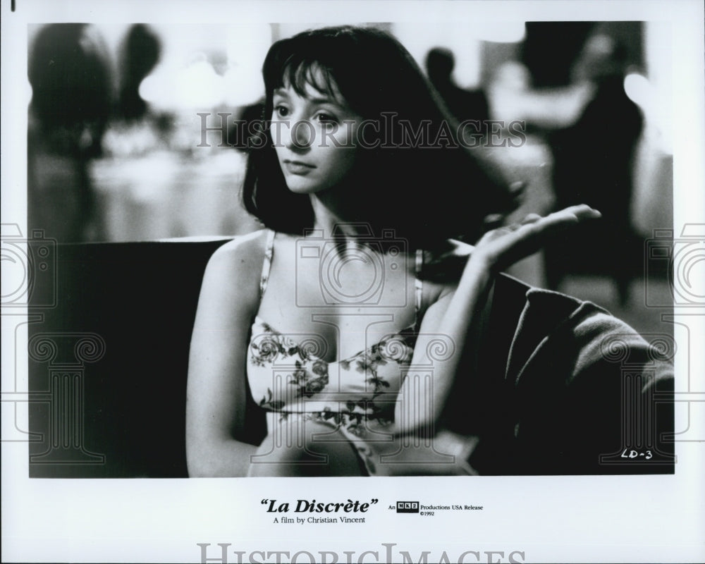 1992 Press Photo A scene from "La Discrete" - Historic Images