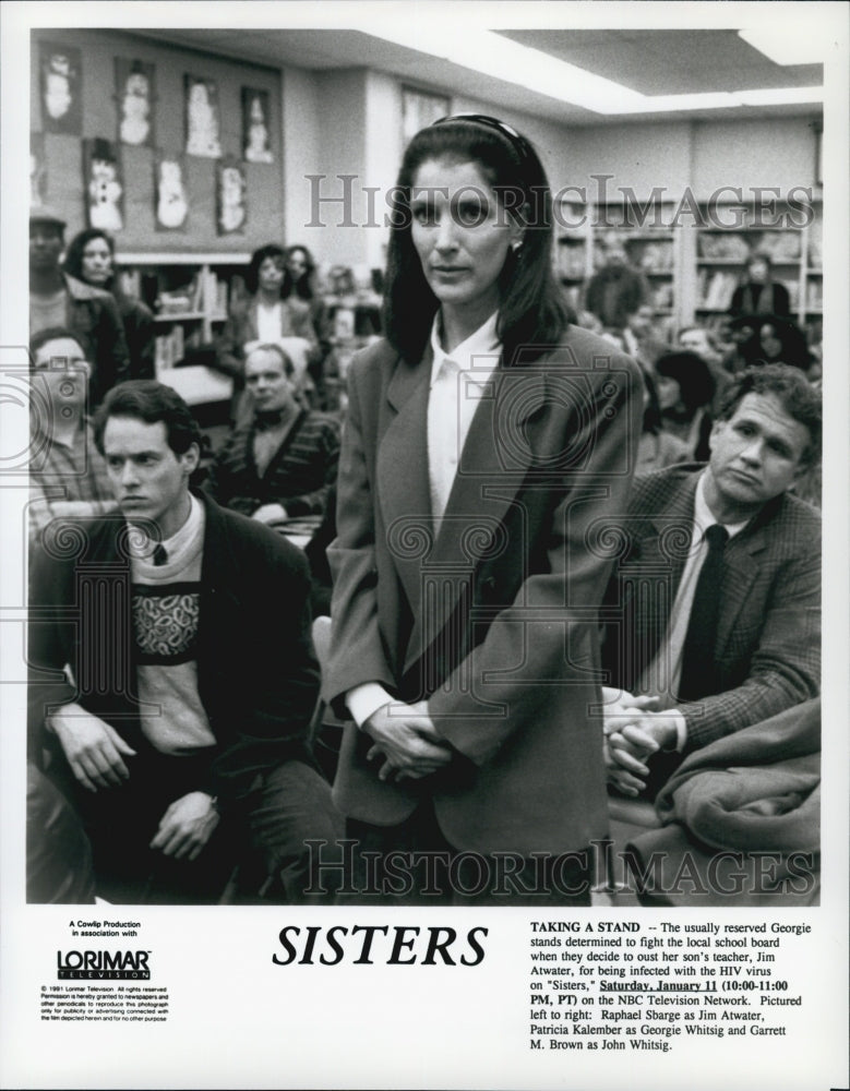 1991 Press Photo Scene From TV Show "Sisters" - Historic Images