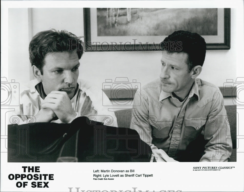 1998 Martin Donovan And Lyle Lovett In 