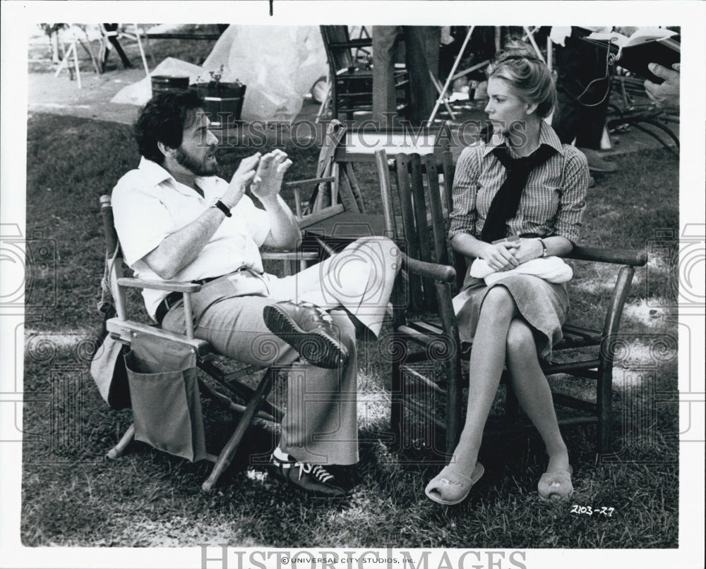 1978 Press Photo Director Larry Peerce"The Other Side of the Mountain Part II" - Historic Images
