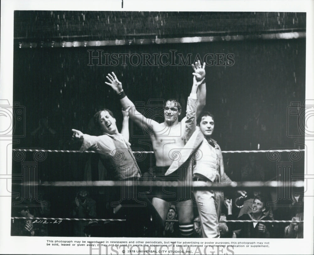 1978 Press Photo Sylvester Stallone in Scene From "Paradise Alley" - Historic Images