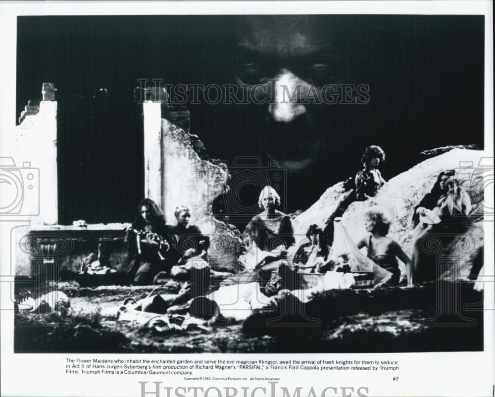 1983 Press Photo scene from "Parsifal" - Historic Images