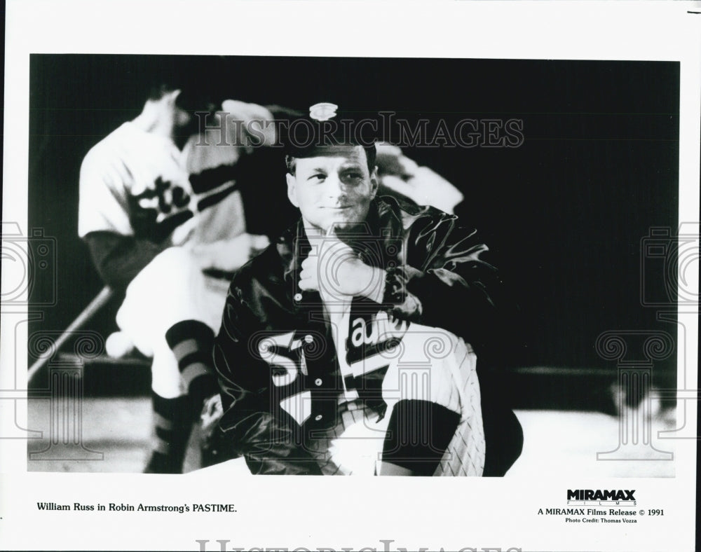 1991 Press Photo William Russ Stars In Pastime - Historic Images