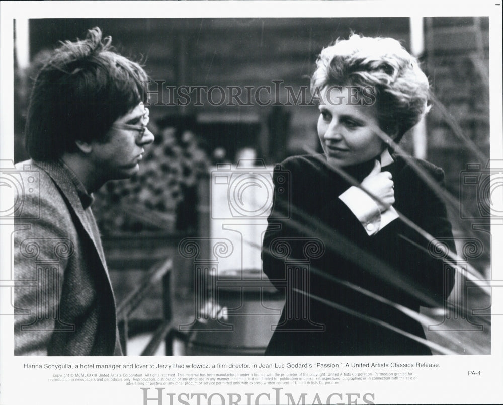 Press Photo Hanna Schygulla in "Passion" - Historic Images