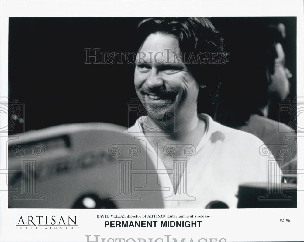 1998 Press Photo David Veloz, director  &quot;Permanent Midnight&quot; - Historic Images
