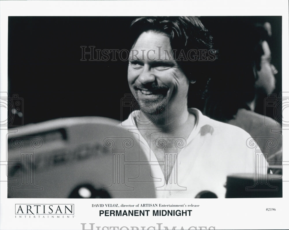 1998 Press Photo David Veloz, director  "Permanent Midnight" - Historic Images