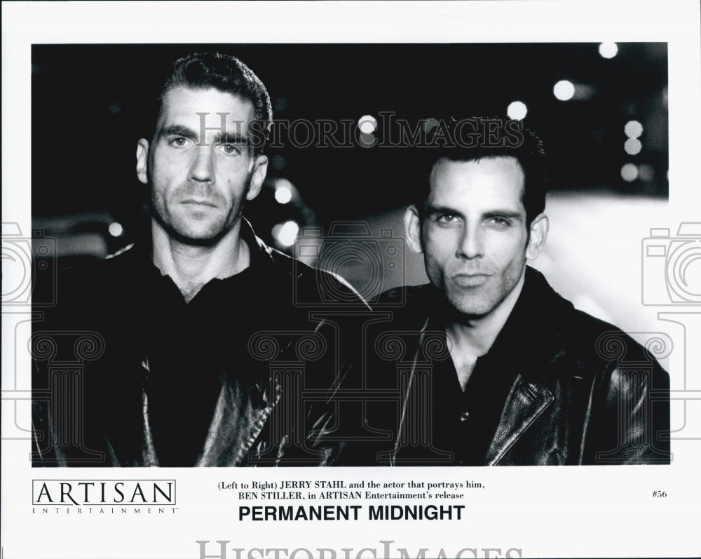 1998 Jerry Stahl, Ben Stiller &quot;Permanent Midnight&quot;-Historic Images