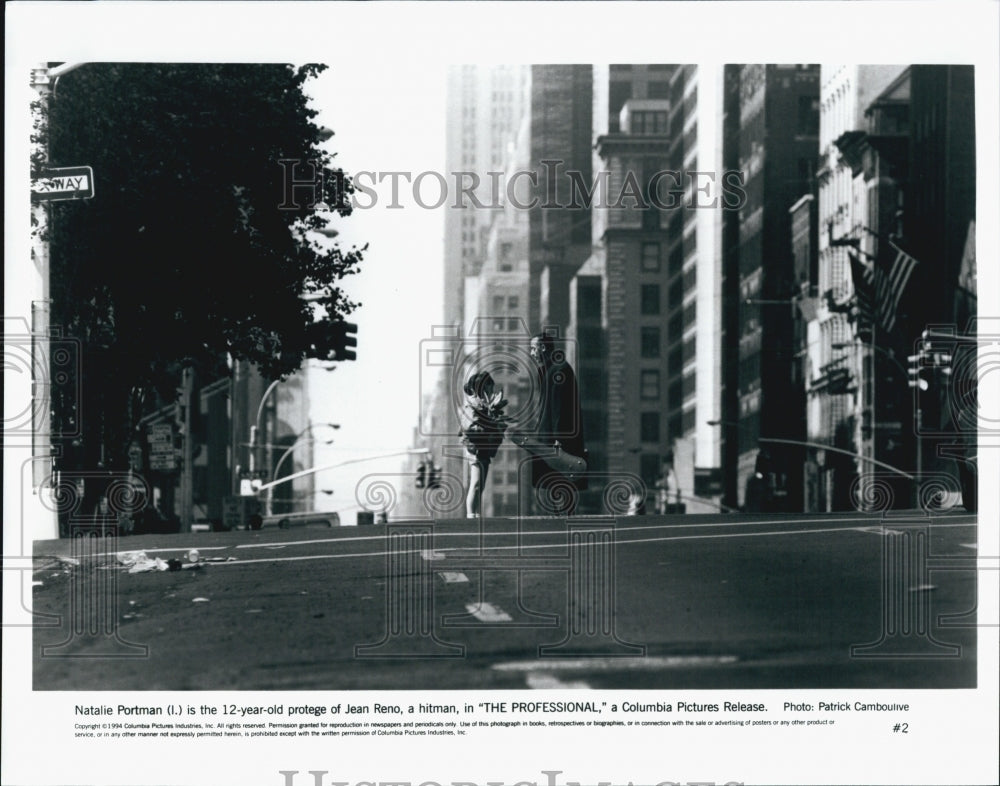 1994 Press Photo  &quot;The Professional&quot; Natalie Portman - Historic Images