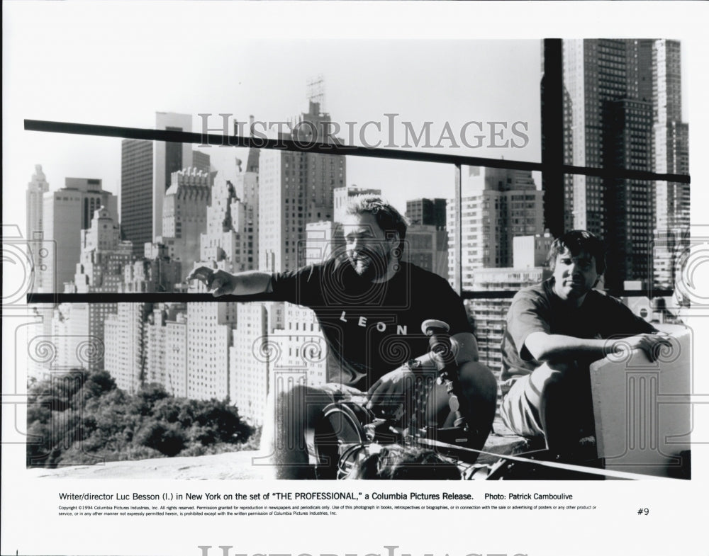 1994 Press Photo "The Professional" Writer/director  Luc Besson - Historic Images