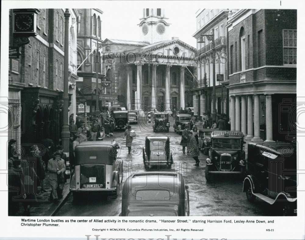 1979 Press Photo  &quot;Hanover Street&quot;  Set of wartime London - Historic Images