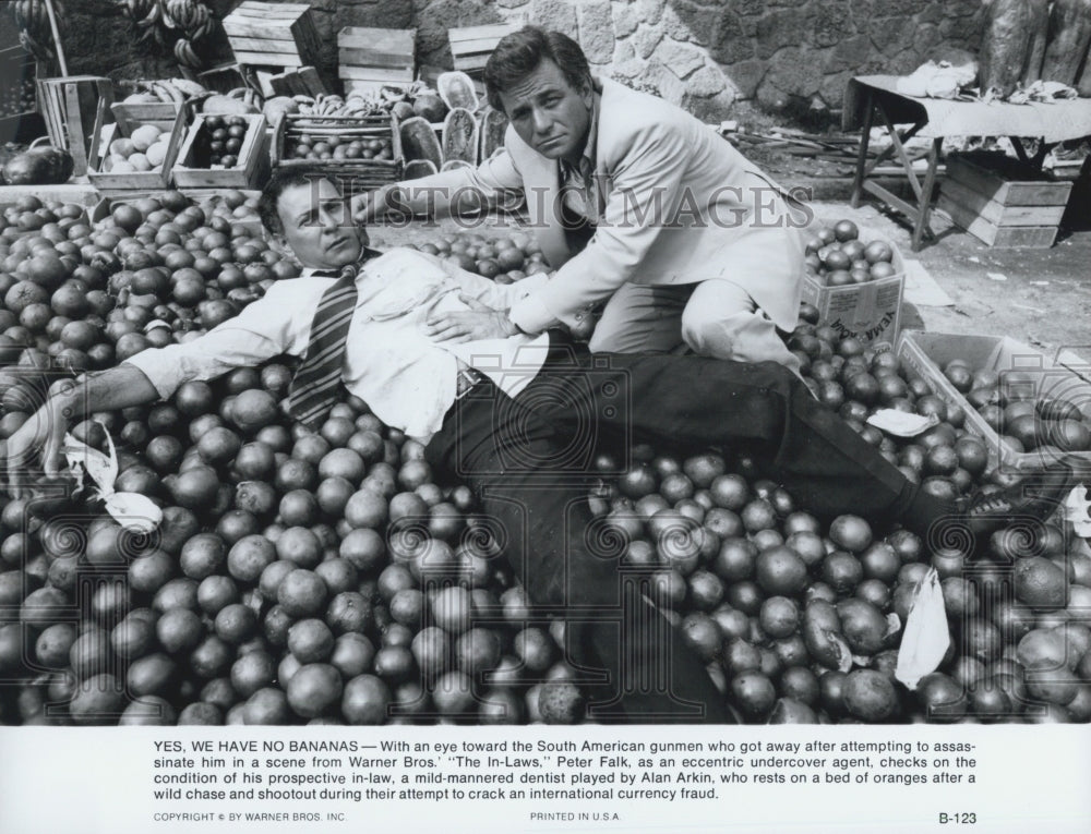 2003 Press Photo Peter Falk, Alan ARkin &quot;The In-Laws&quot; - Historic Images