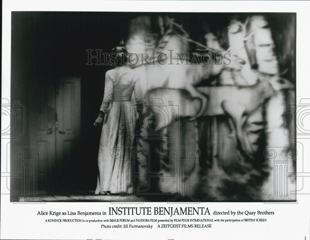 1995 Press Photo Alice Krige &quot;Institute Benjamenta&quot; - Historic Images