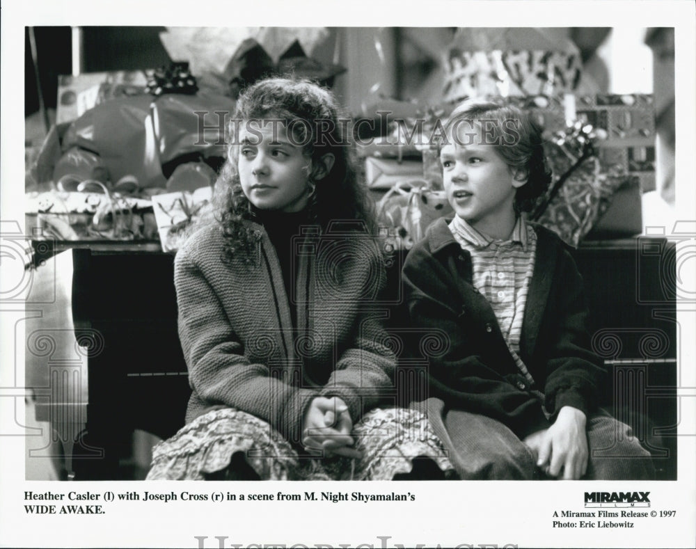 1997 Press Photo Joseph Cross, Heather Casler "Wide Awake" - Historic Images