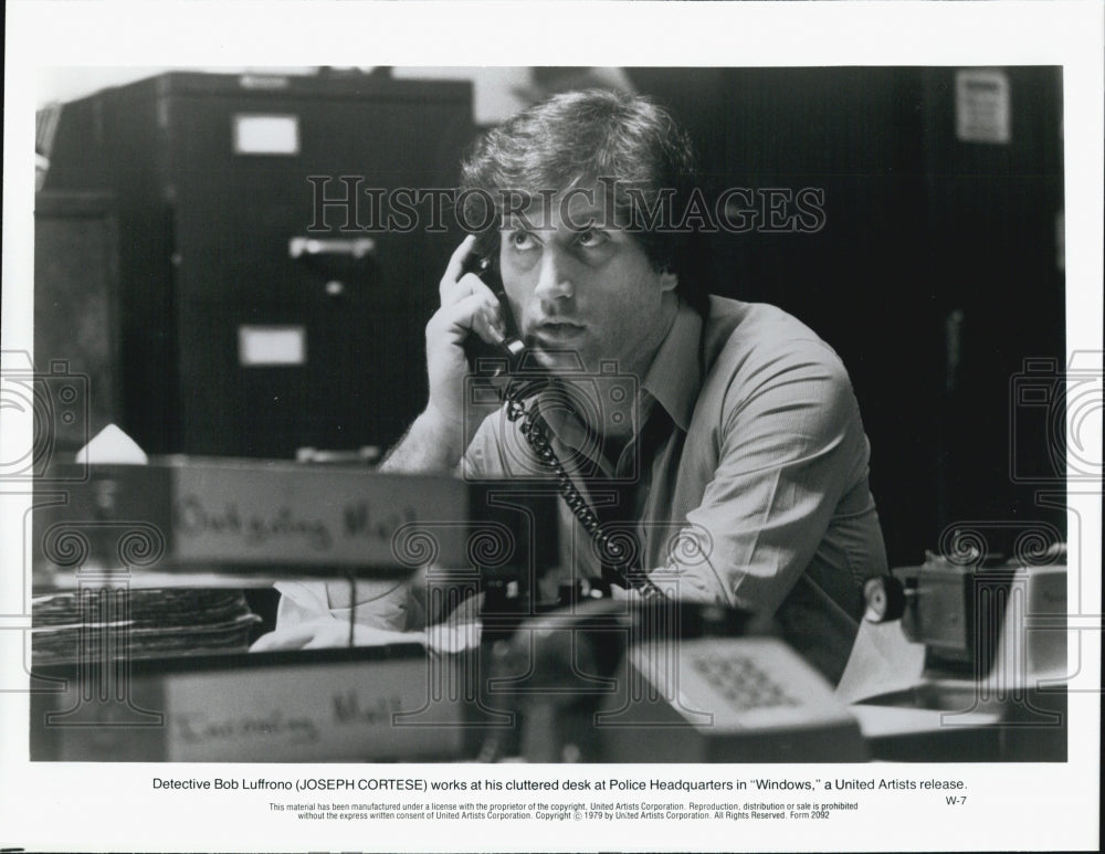 1979 Press Photo Joseph Cortese "Windows" - Historic Images