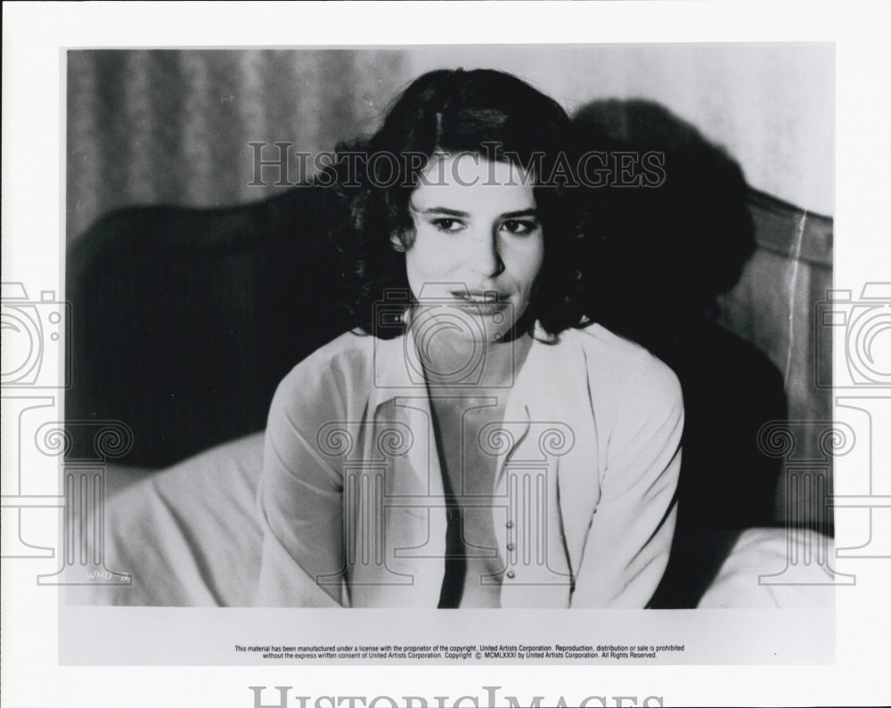 1981 Press Photo Actress Fanny Ardant in "The Woman Next Door" - Historic Images