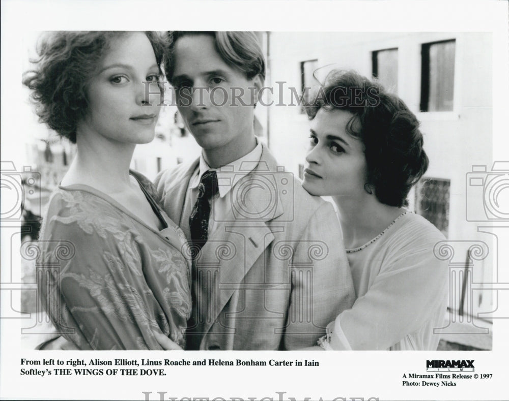 1997 Press Photo "The Wings of the Dove" Alison Elliott, Linus Roache - Historic Images