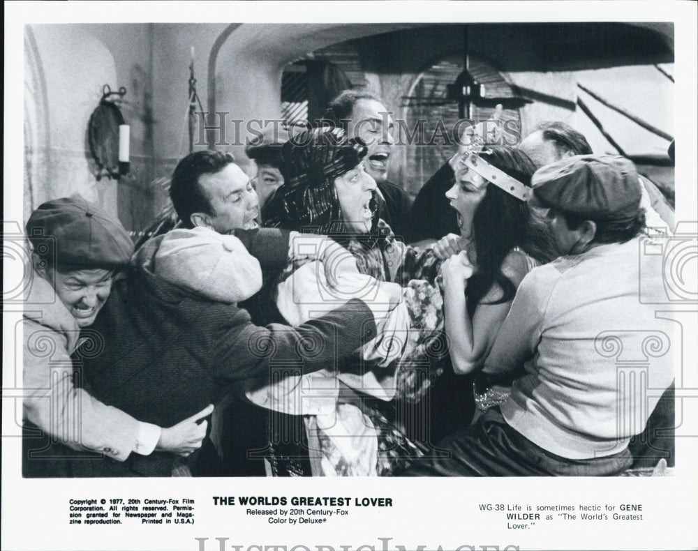 1977 Press Photo Gene Wilder "The World's Greatest Lover" - Historic Images