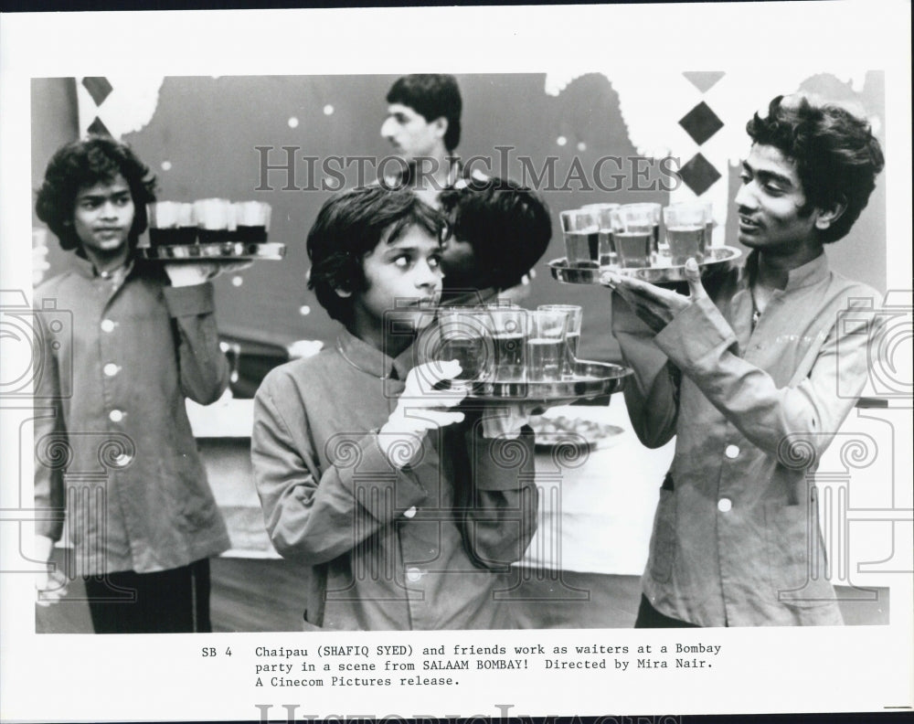 1988 Press Photo "Salaam Bombay!"  starring Shafiq Syed - Historic Images