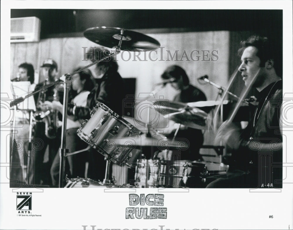 1991 Press Photo  "Dice Rules"  Andrew Dice Clay - Historic Images