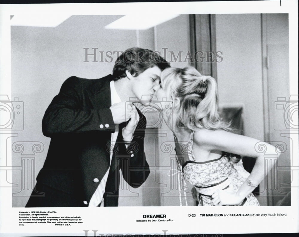 1979 Press Photo Tim Matheson and Susan Blakely in &quot;Dreamer&quot; - Historic Images