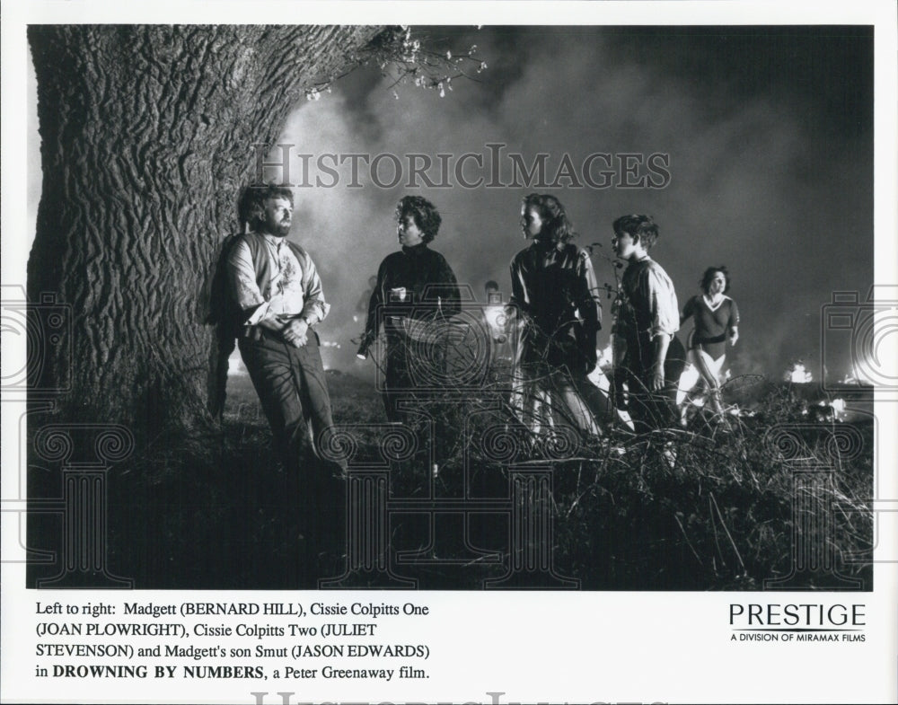 1988 Press Photo Scene From Film Drowning By Numbers - DFPG83479 - Historic Images