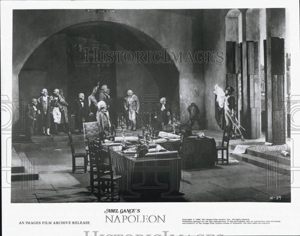 1927 Press Photo Actors in "Napoleon" - DFPG84343 - Historic Images