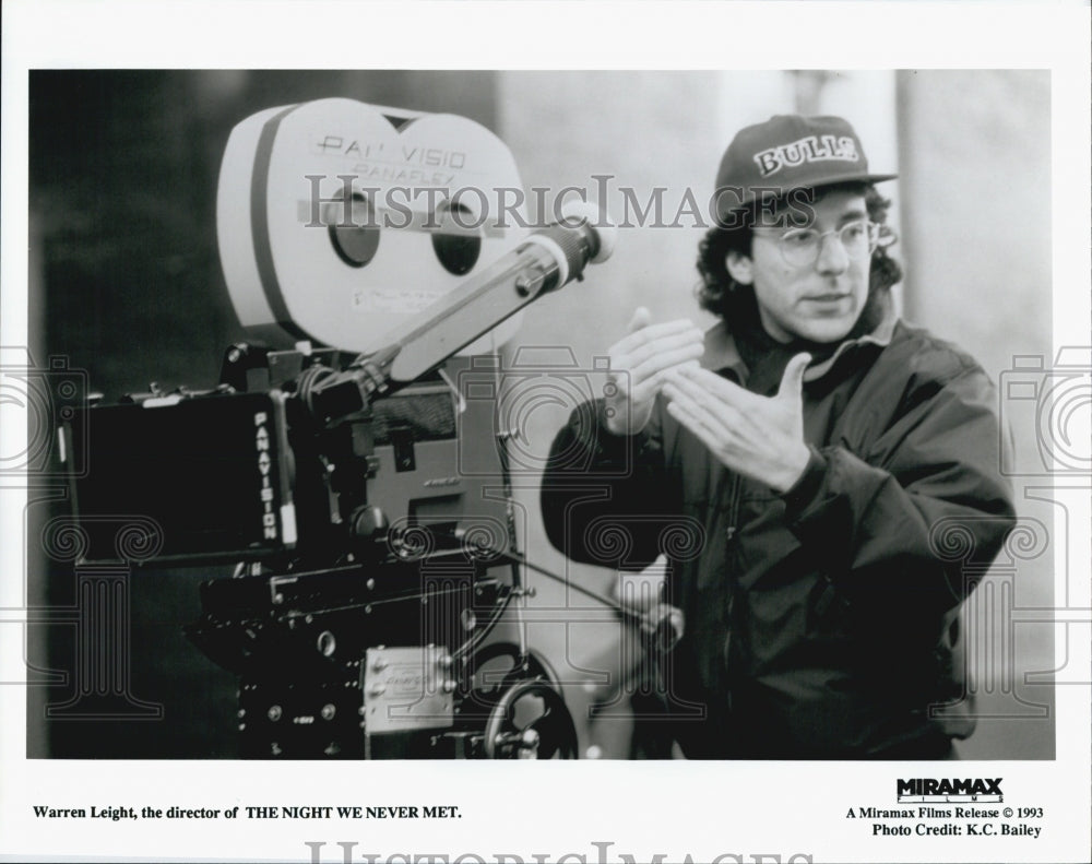 1993 Press Photo Director Warren Leight "The Night We Never Met" - Historic Images