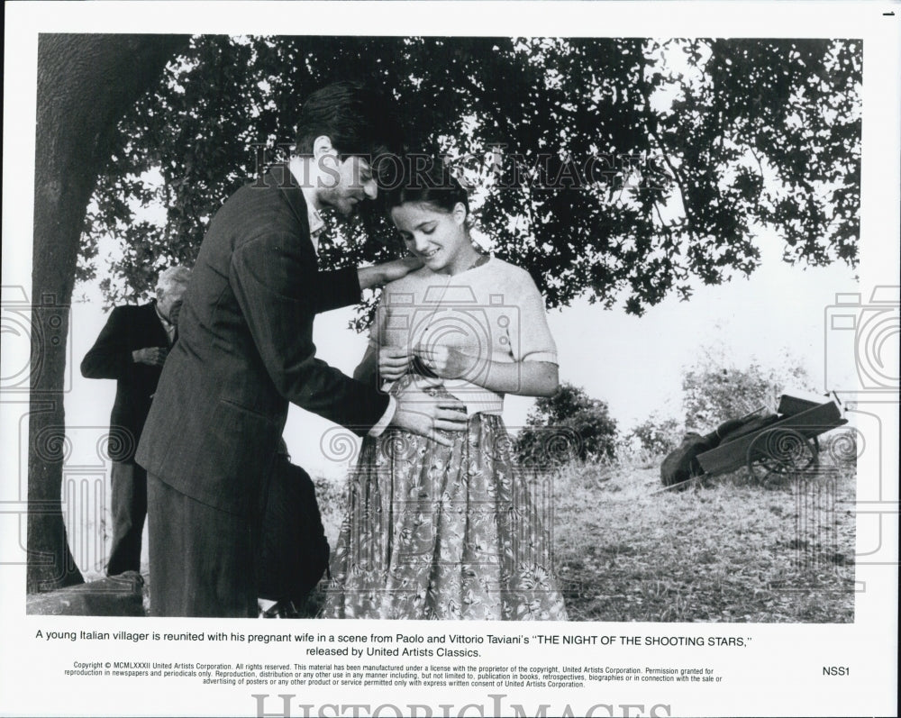 1982 Press Photo Actors in &quot;The Night of the Shooting Stars&quot; - DFPG85057 - Historic Images