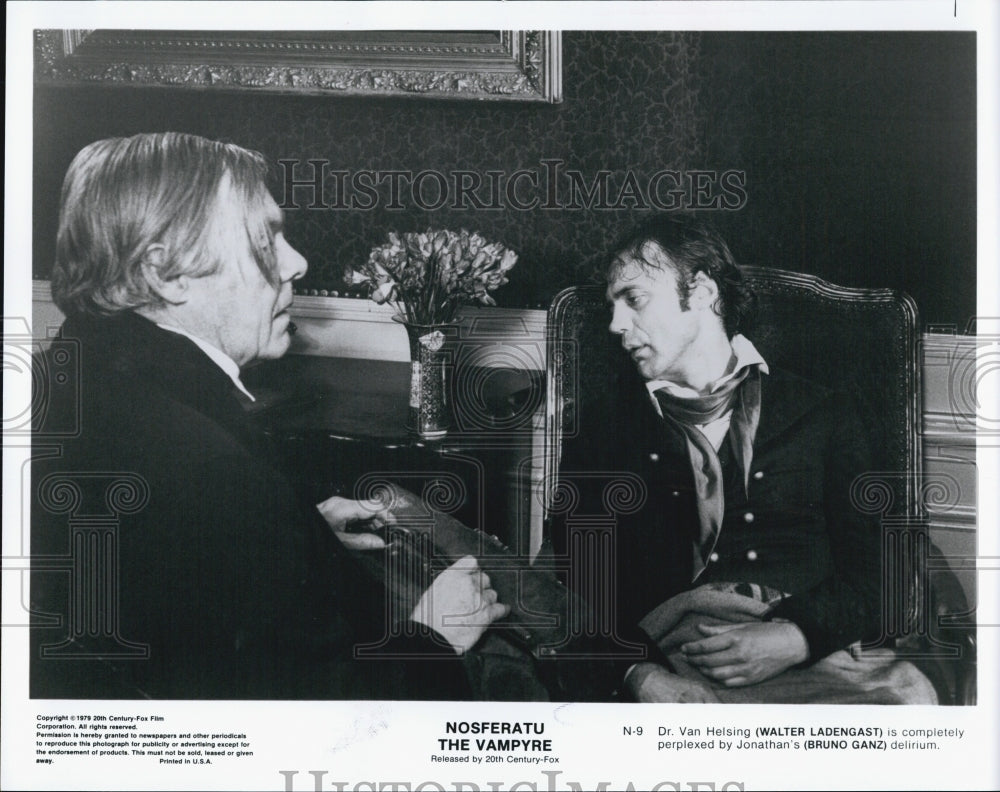 1979 Walter Ladengast and Bruno Ganz in "Nosferatu the Vampyre"-Historic Images