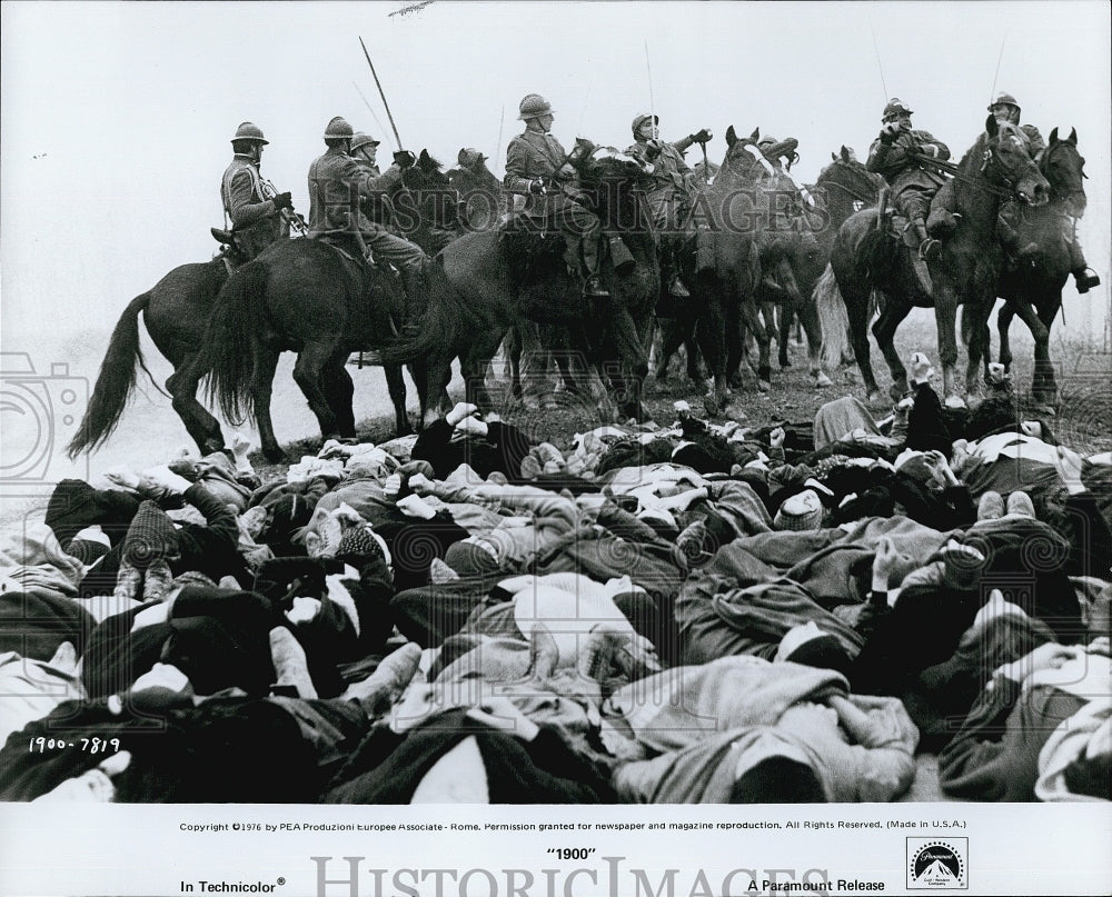 1976 Press Photo A scene from "1900" - Historic Images